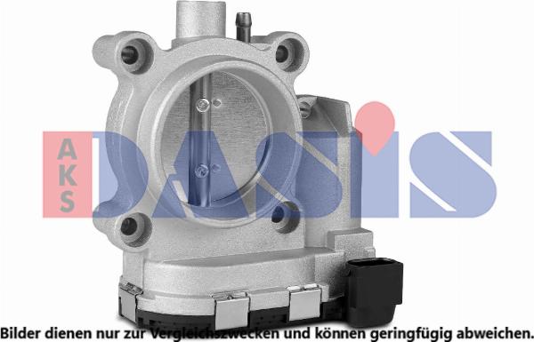 AKS Dasis 127044N - Патрубок дросельної заслінки autocars.com.ua