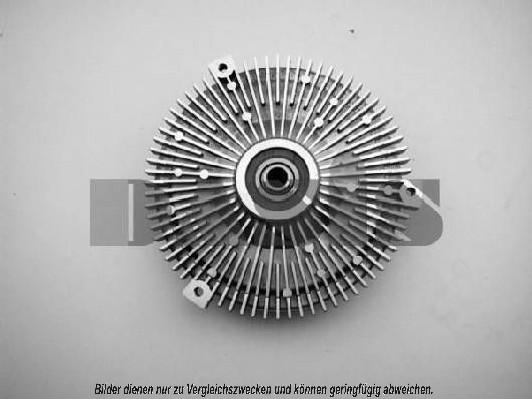 AKS Dasis 128051N - Зчеплення, вентилятор радіатора autocars.com.ua
