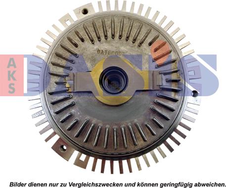 AKS Dasis 128290N - Сцепление, вентилятор радиатора autodnr.net
