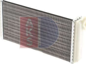 AKS Dasis 129190N - Теплообмінник, опалення салону autocars.com.ua