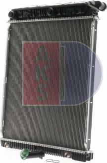 AKS Dasis 130008N - Радіатор, охолодження двигуна autocars.com.ua