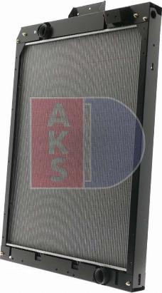 AKS Dasis 130036N - Радіатор, охолодження двигуна autocars.com.ua