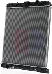 AKS Dasis 130038X - Радіатор, охолодження двигуна autocars.com.ua
