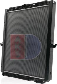 AKS Dasis 130046N - Радіатор, охолодження двигуна autocars.com.ua