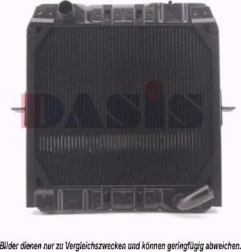 AKS Dasis 131460N - Радіатор, охолодження двигуна autocars.com.ua