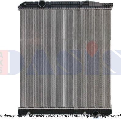 AKS Dasis 131960S - Радиатор, охлаждение двигателя autodnr.net