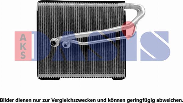AKS Dasis 132021N - Випарник, кондиціонер autocars.com.ua