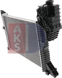AKS Dasis 132160N - Радиатор, охлаждение двигателя autodnr.net
