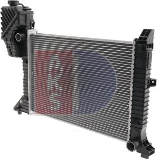 AKS Dasis 132160N - Радиатор, охлаждение двигателя autodnr.net