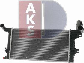 AKS Dasis 132380X - Радіатор, охолодження двигуна autocars.com.ua