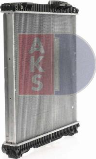 AKS Dasis 134260N - Радиатор, охлаждение двигателя autodnr.net