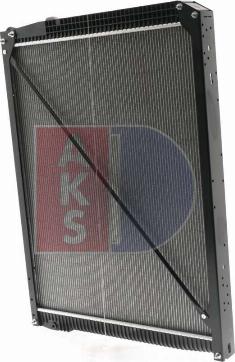AKS Dasis 134300N - Радиатор, охлаждение двигателя autodnr.net