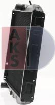 AKS Dasis 134940N - Радіатор, охолодження двигуна autocars.com.ua