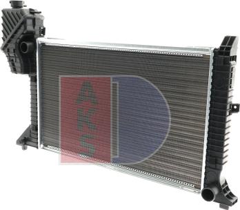 AKS Dasis 134950N - Радиатор, охлаждение двигателя autodnr.net