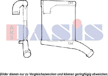 AKS Dasis 137160N - Интеркулер autocars.com.ua