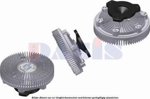 AKS Dasis 138015N - Зчеплення, вентилятор радіатора autocars.com.ua