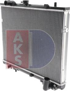 AKS Dasis 140009N - Радіатор, охолодження двигуна autocars.com.ua