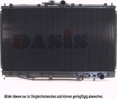 AKS Dasis 140030N - Радіатор, охолодження двигуна autocars.com.ua