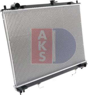 AKS Dasis 140061N - Радиатор, охлаждение двигателя autodnr.net