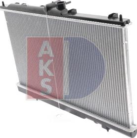 AKS Dasis 140096N - Радіатор, охолодження двигуна autocars.com.ua