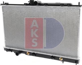 AKS Dasis 140096N - Радіатор, охолодження двигуна autocars.com.ua