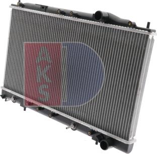 AKS Dasis 140190N - Радіатор, охолодження двигуна autocars.com.ua