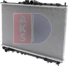 AKS Dasis 141070N - Радиатор, охлаждение двигателя autodnr.net