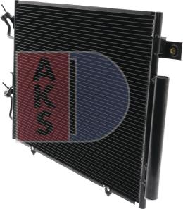 AKS Dasis 142022N - Конденсатор, кондиціонер autocars.com.ua
