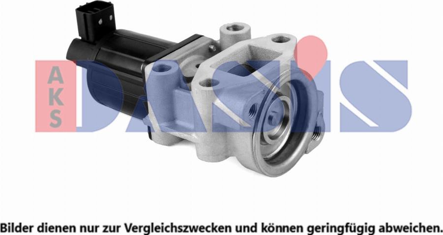 AKS Dasis 145004N - Клапан повернення ОГ autocars.com.ua