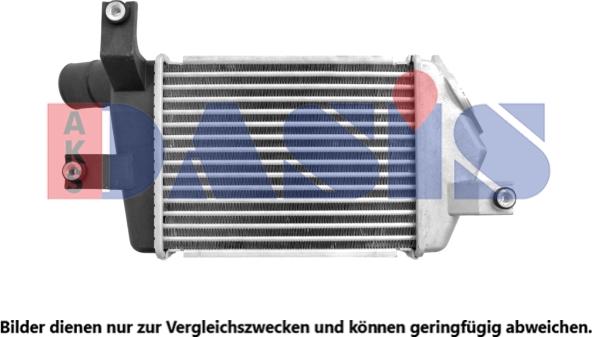 AKS Dasis 147005N - Интеркулер autocars.com.ua