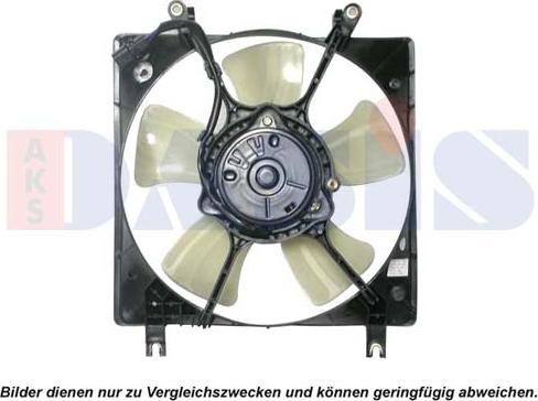 AKS Dasis 148015N - Вентилятор, охолодження двигуна autocars.com.ua