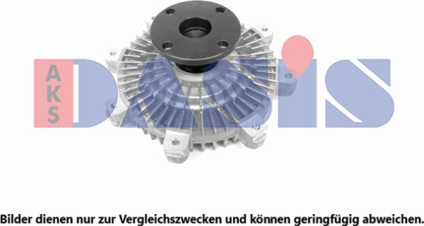 AKS Dasis 148046N - Зчеплення, вентилятор радіатора autocars.com.ua