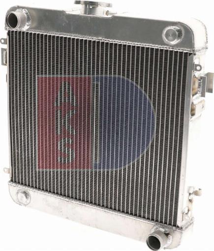 AKS Dasis 150048AL - Радіатор, охолодження двигуна autocars.com.ua