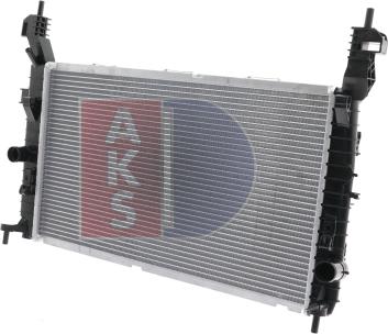 AKS Dasis 150057N - Радіатор, охолодження двигуна autocars.com.ua
