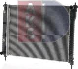 AKS Dasis 150078N - Радіатор, охолодження двигуна autocars.com.ua