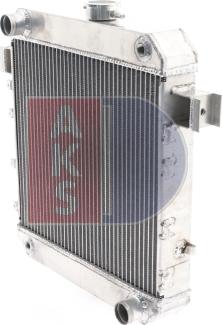 AKS Dasis 150080AL - Радіатор, охолодження двигуна autocars.com.ua