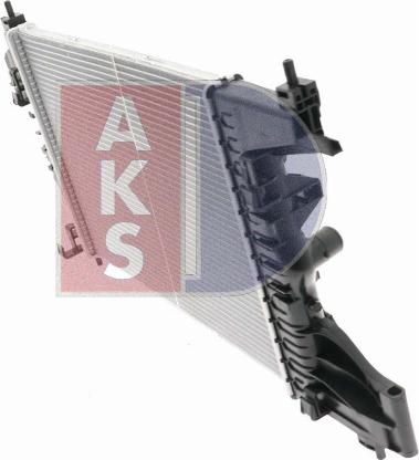 AKS Dasis 150088N - Радіатор, охолодження двигуна autocars.com.ua