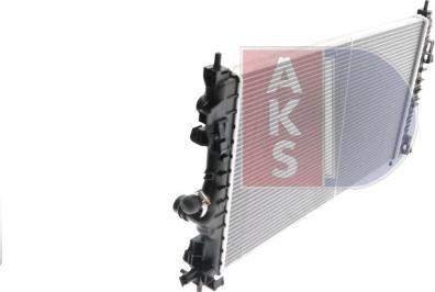 AKS Dasis 150103N - Радіатор, охолодження двигуна autocars.com.ua