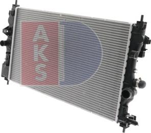 AKS Dasis 150103N - Радиатор, охлаждение двигателя autodnr.net