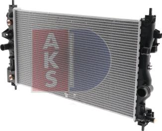 AKS Dasis 150106N - Радиатор, охлаждение двигателя autodnr.net