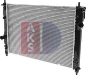 AKS Dasis 150125N - Радиатор, охлаждение двигателя autodnr.net