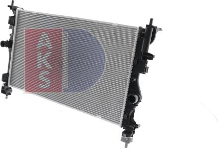 AKS Dasis 150133N - Радіатор, охолодження двигуна autocars.com.ua