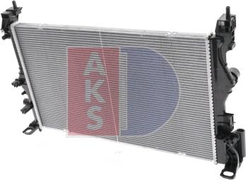 AKS Dasis 150134N - Радіатор, охолодження двигуна autocars.com.ua