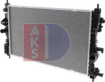 AKS Dasis 150137N - Радиатор, охлаждение двигателя autodnr.net