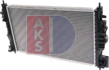 AKS Dasis 150142N - Радіатор, охолодження двигуна autocars.com.ua