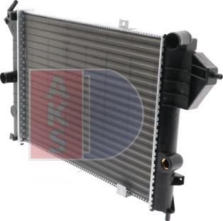 AKS Dasis 150570N - Радіатор, охолодження двигуна autocars.com.ua