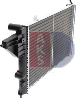 AKS Dasis 150570N - Радиатор, охлаждение двигателя autodnr.net