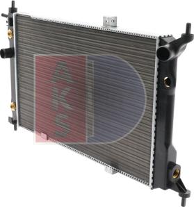 AKS Dasis 151030N - Радіатор, охолодження двигуна autocars.com.ua