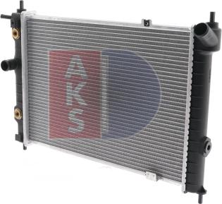 AKS Dasis 151460N - Радіатор, охолодження двигуна autocars.com.ua