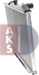 AKS Dasis 151810N - Радіатор, охолодження двигуна autocars.com.ua